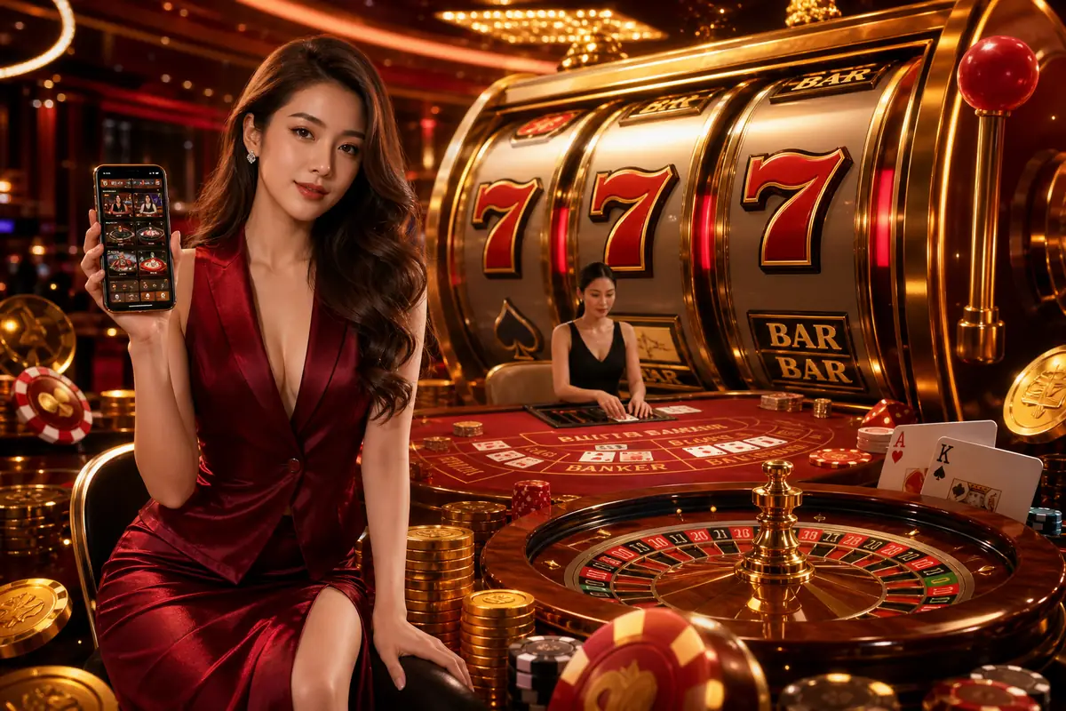 my777 Baccarat Live Table ကစားမှု